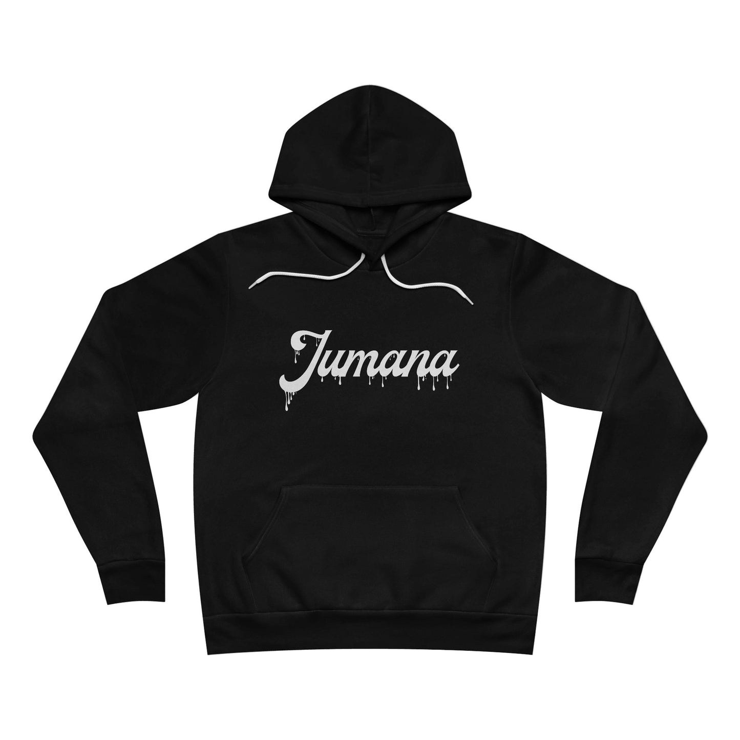 Jumana Drip Premium Hoodie – Luxury Streetwear Logo on Bella+Canvas 3719