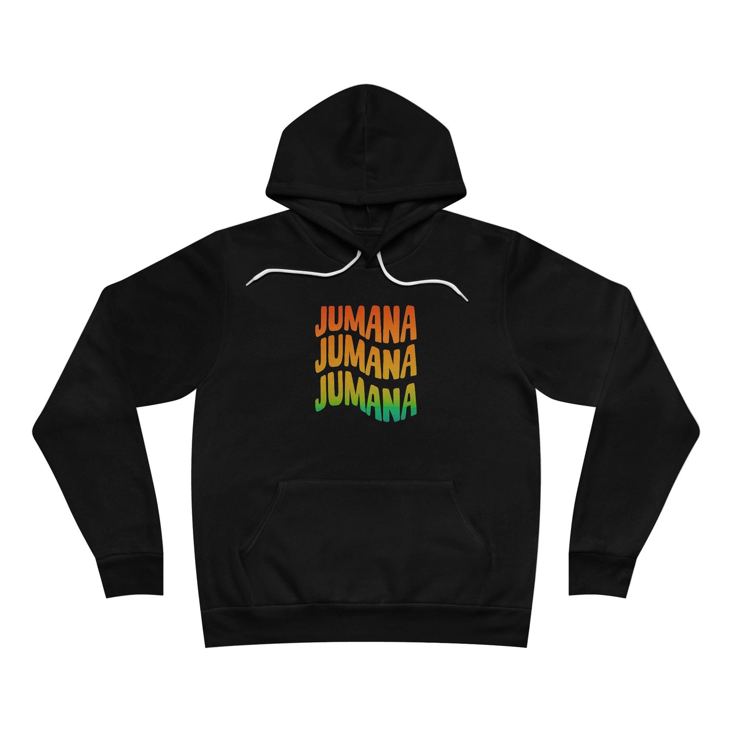 Jumana Retro Gradient Hoodie – Premium Unisex Logo Hoodie