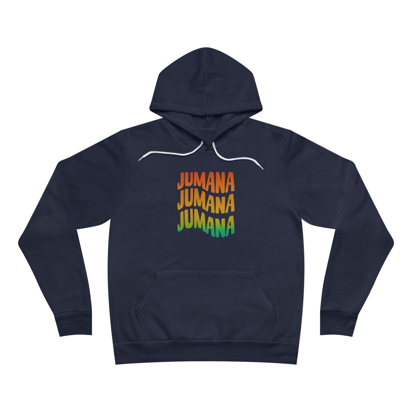 Jumana Retro Gradient Hoodie – Premium Unisex Logo Hoodie