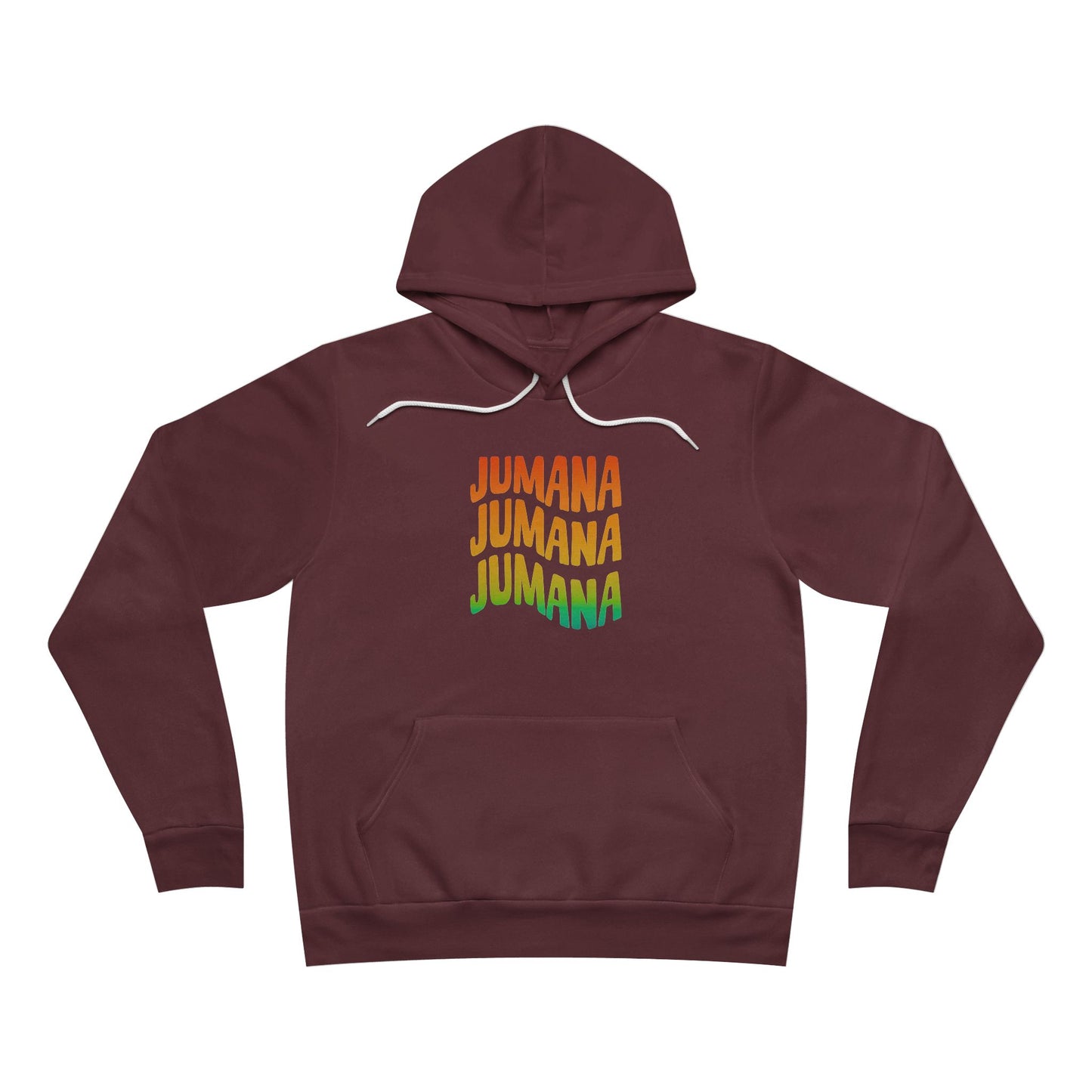 Jumana Retro Gradient Hoodie – Premium Unisex Logo Hoodie
