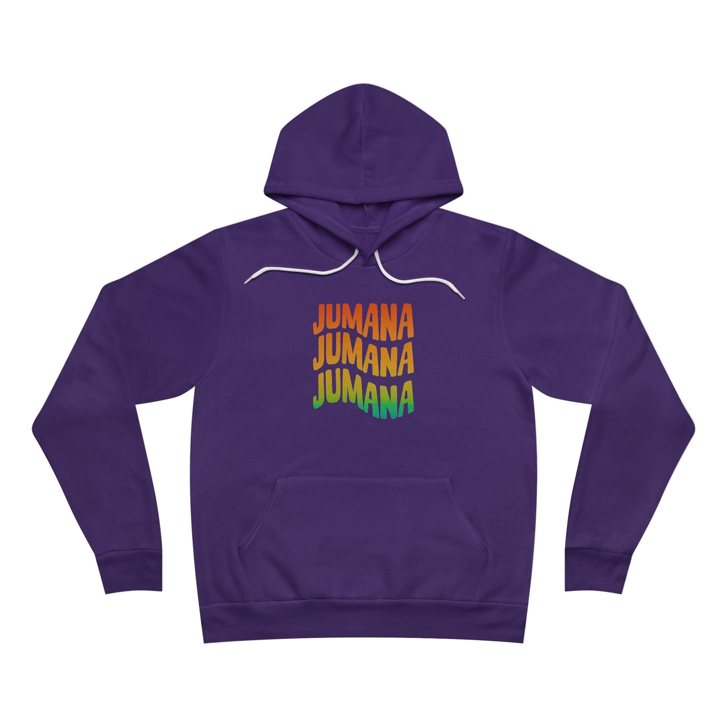 Jumana Retro Gradient Hoodie – Premium Unisex Logo Hoodie