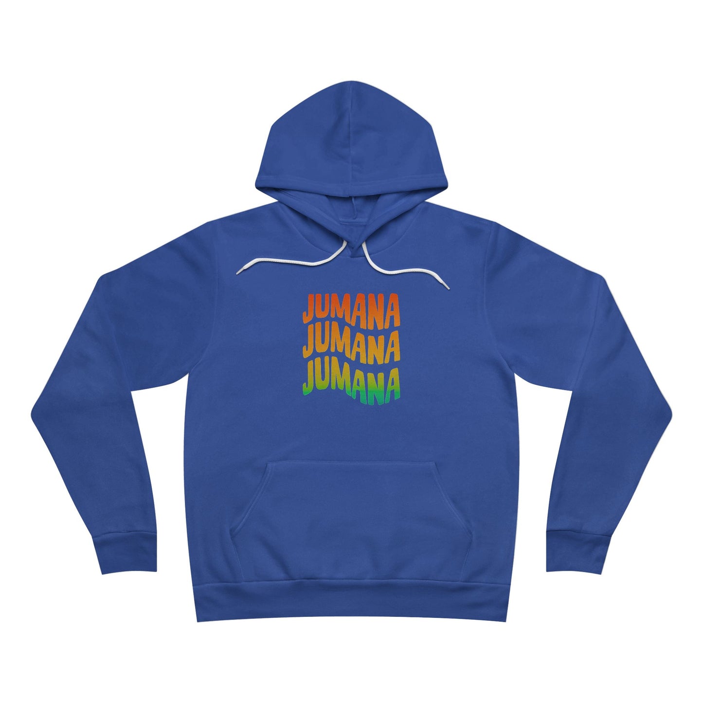 Jumana Retro Gradient Hoodie – Premium Unisex Logo Hoodie