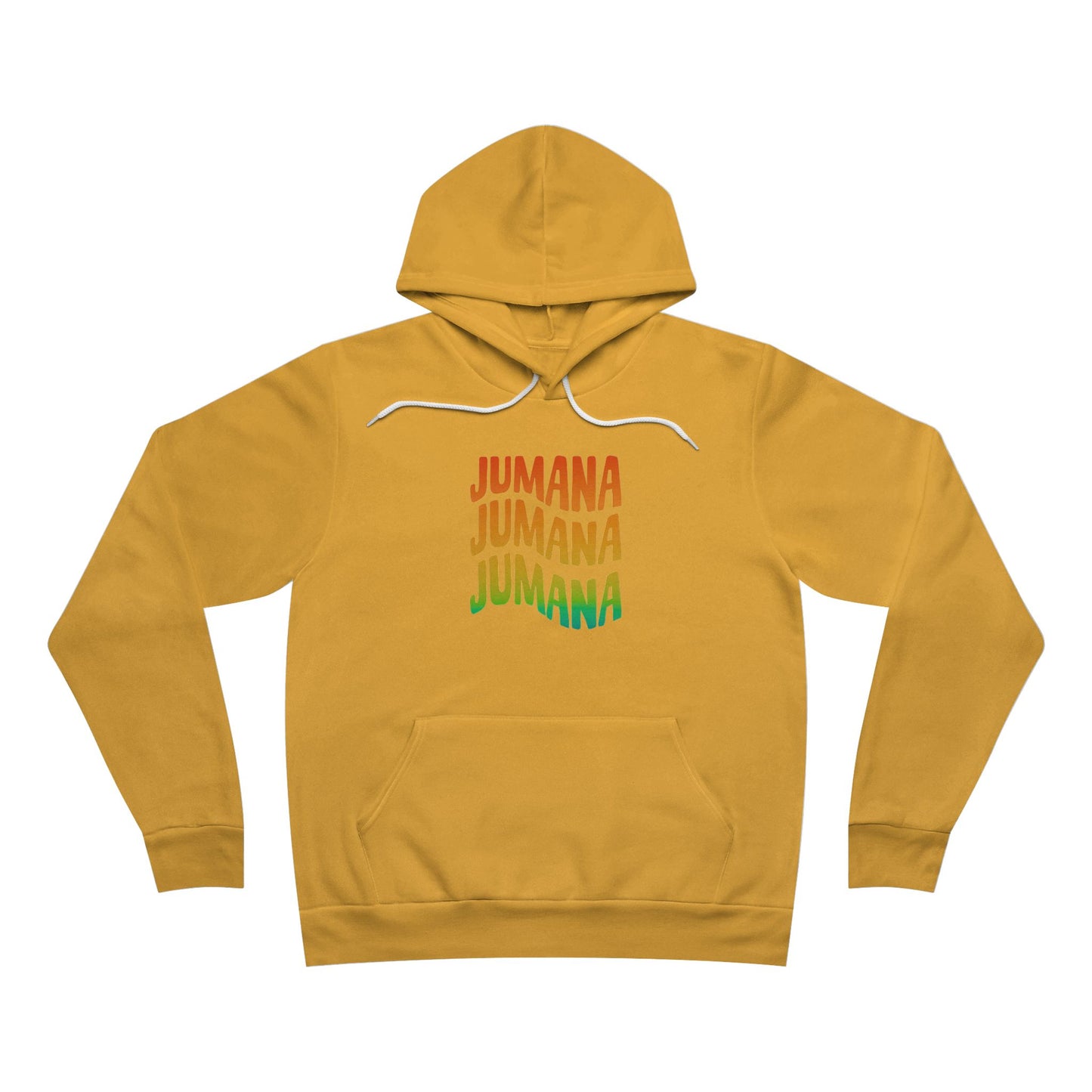 Jumana Retro Gradient Hoodie – Premium Unisex Logo Hoodie