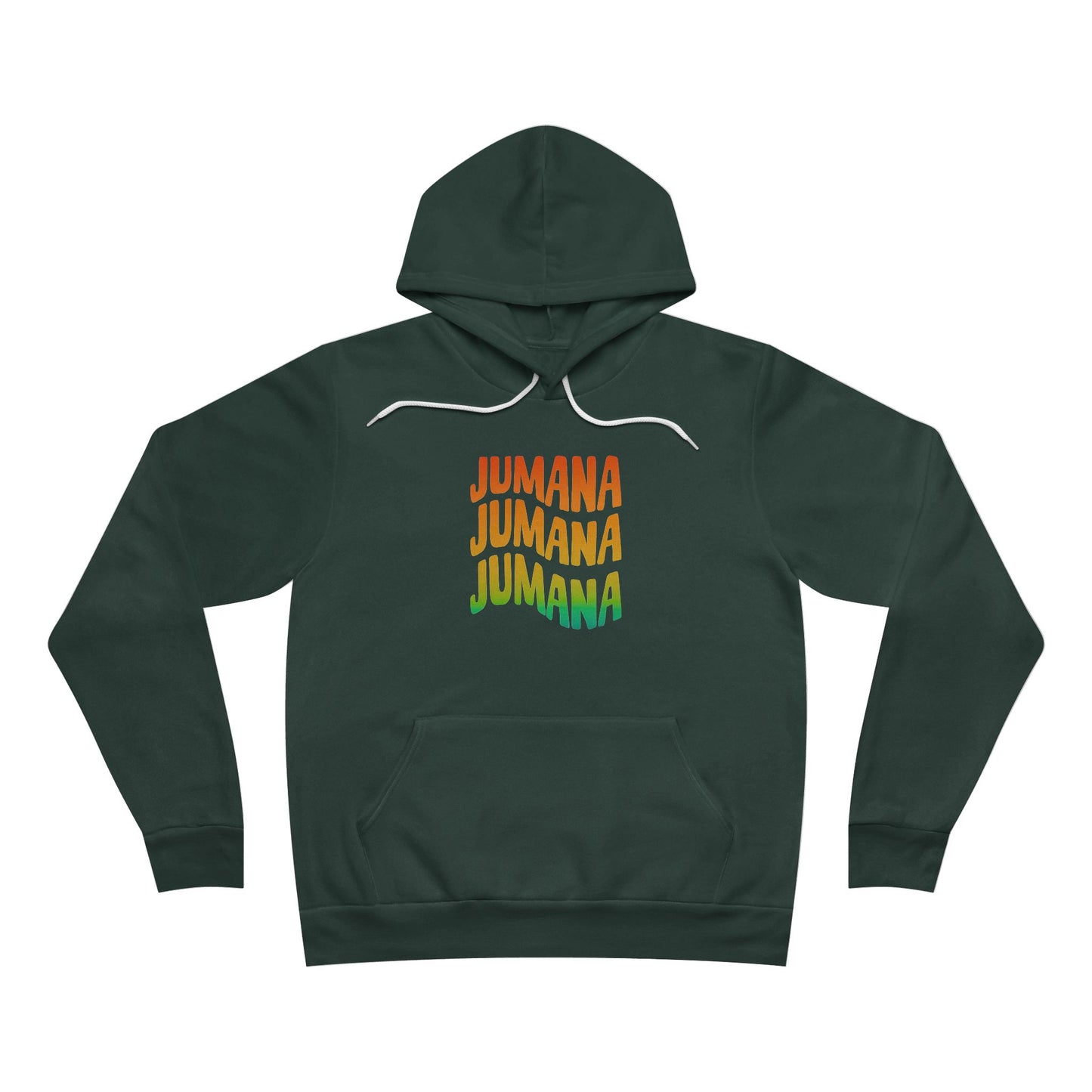 Jumana Retro Gradient Hoodie – Premium Unisex Logo Hoodie