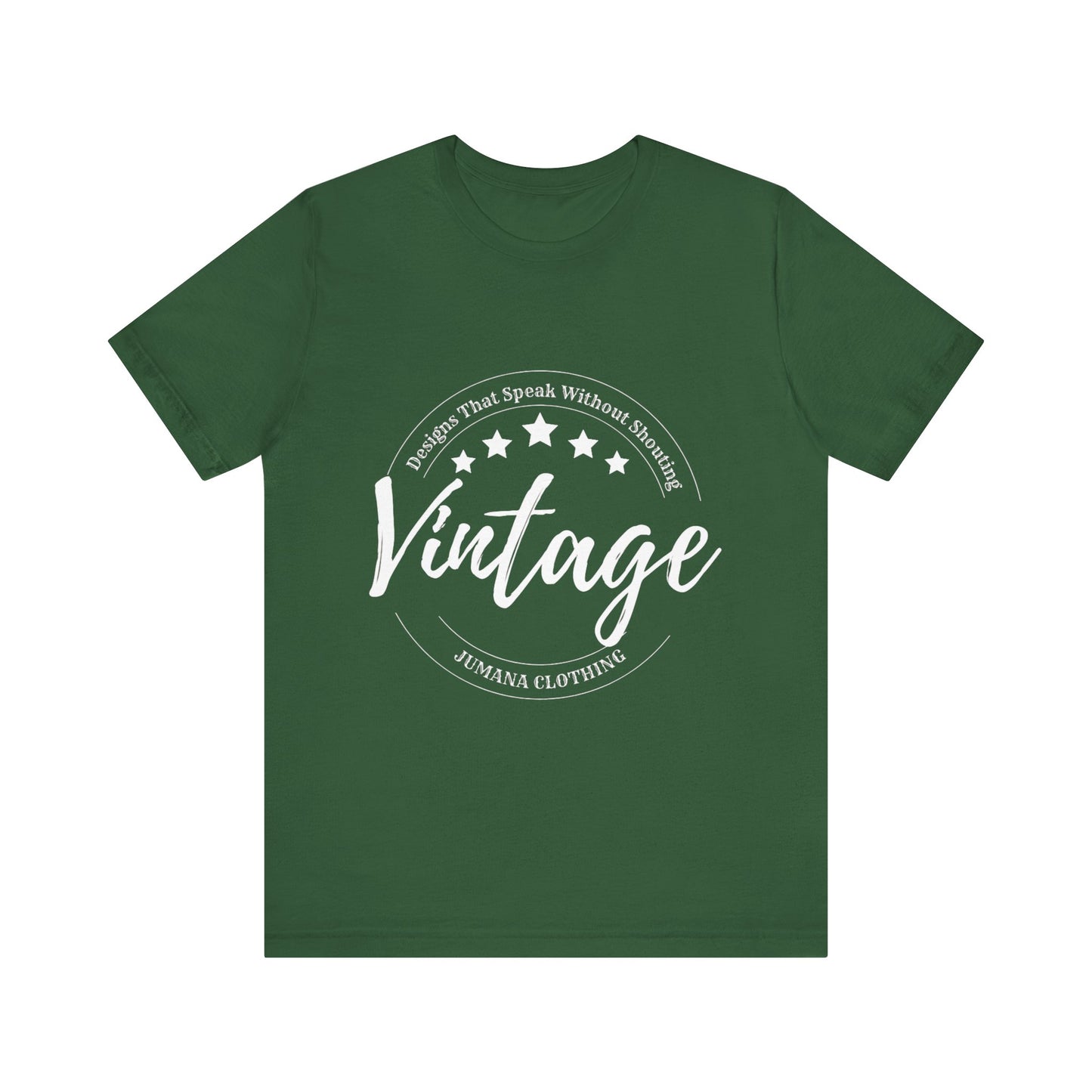 Vintage Vibes T-Shirt – Bella+Canvas 3001 Retro Unisex Graphic Tee