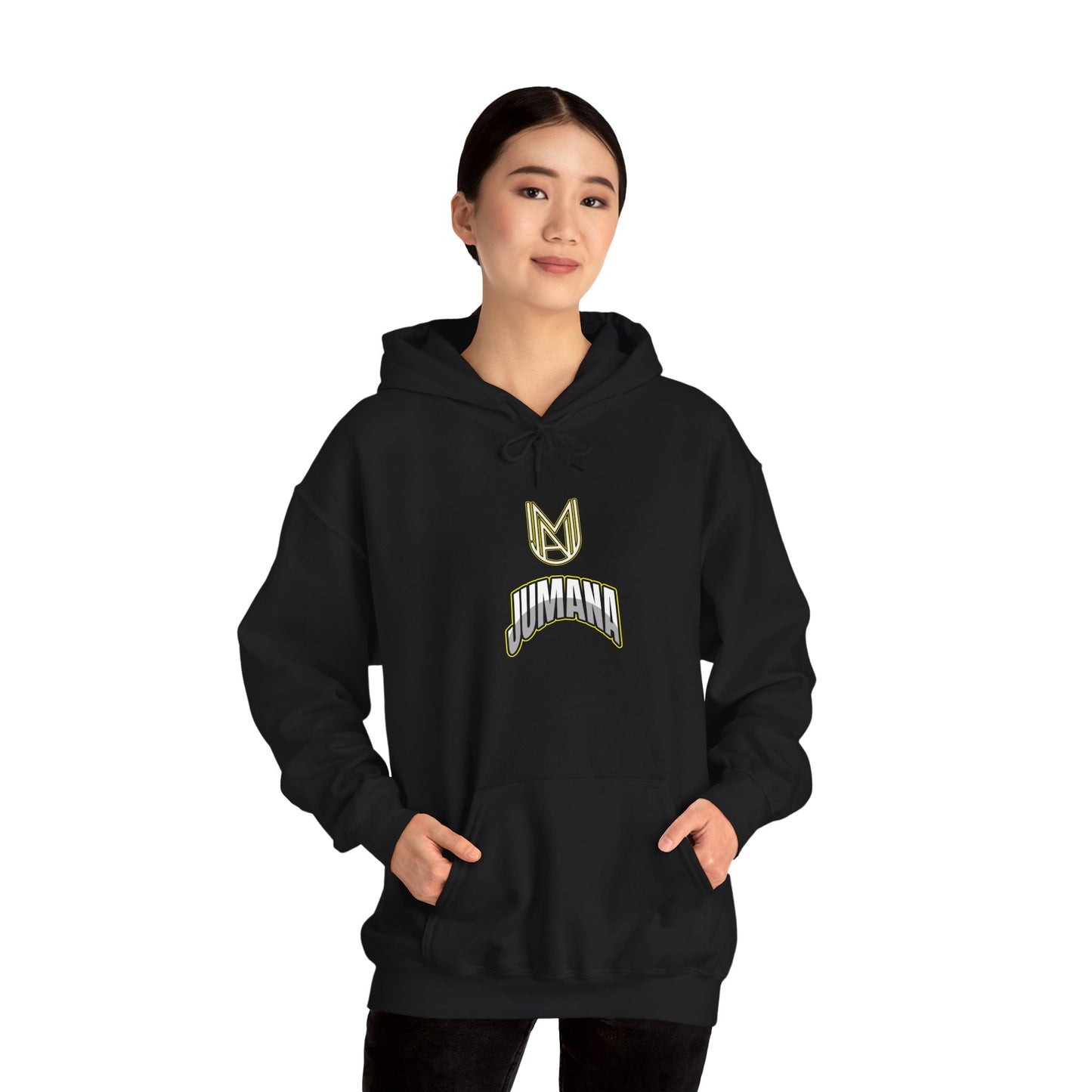 Jumana Logo Hoodie – Gildan 18500 Unisex Heavy Blend™ Branded Streetwear