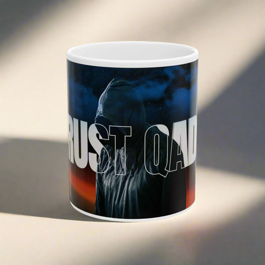 Trust Qadr Mug – Islamic-Inspired Ceramic
