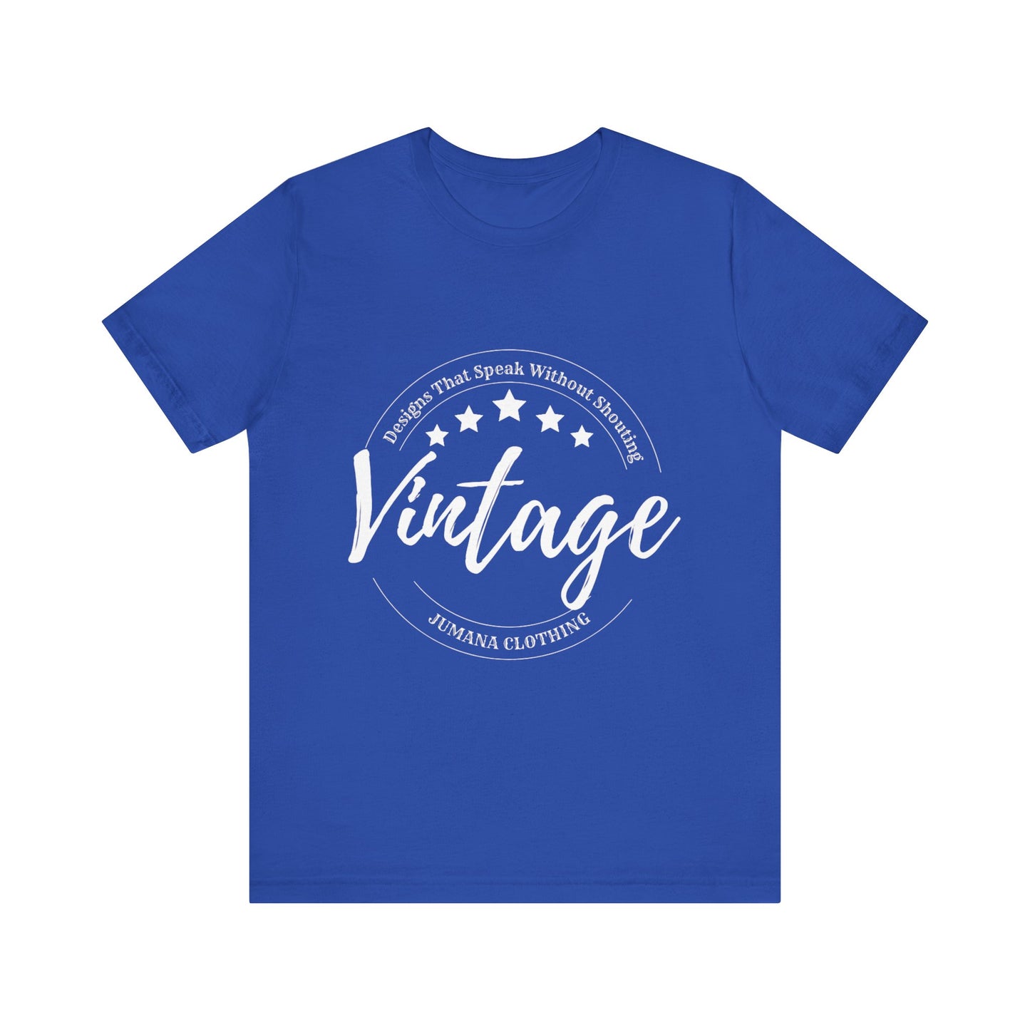 Vintage Vibes T-Shirt – Bella+Canvas 3001 Retro Unisex Graphic Tee