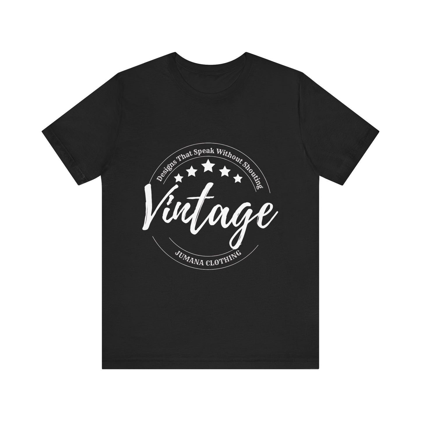 Vintage Vibes T-Shirt – Bella+Canvas 3001 Retro Unisex Graphic Tee