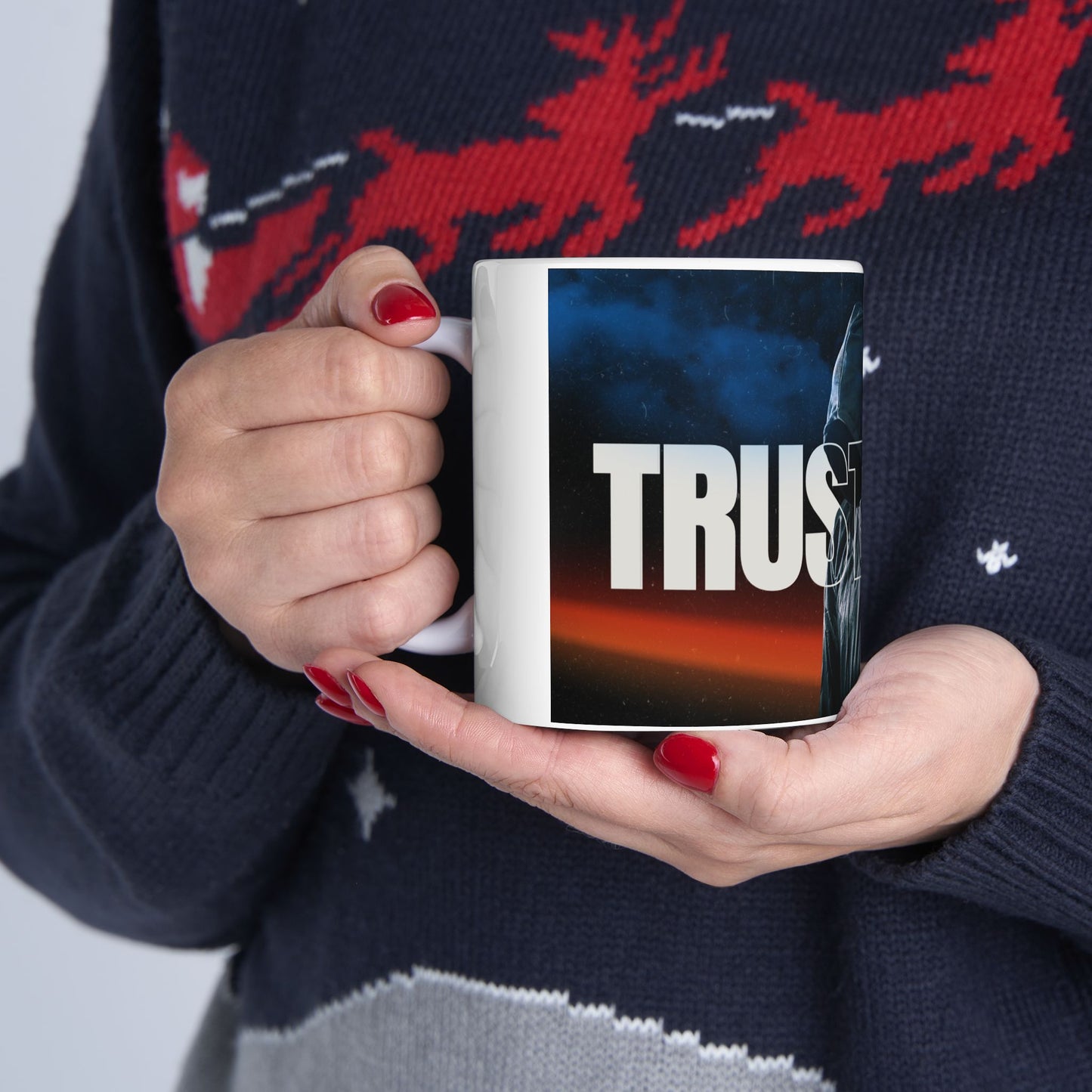 Trust Qadr Mug – Islamic-Inspired Ceramic