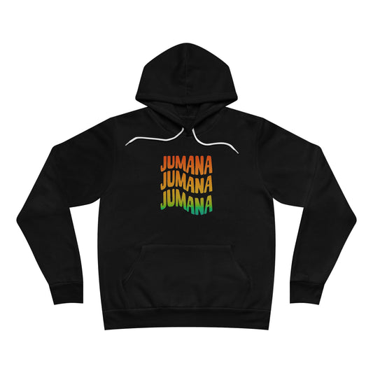 Jumana Retro Gradient Hoodie – Premium Unisex Logo Hoodie
